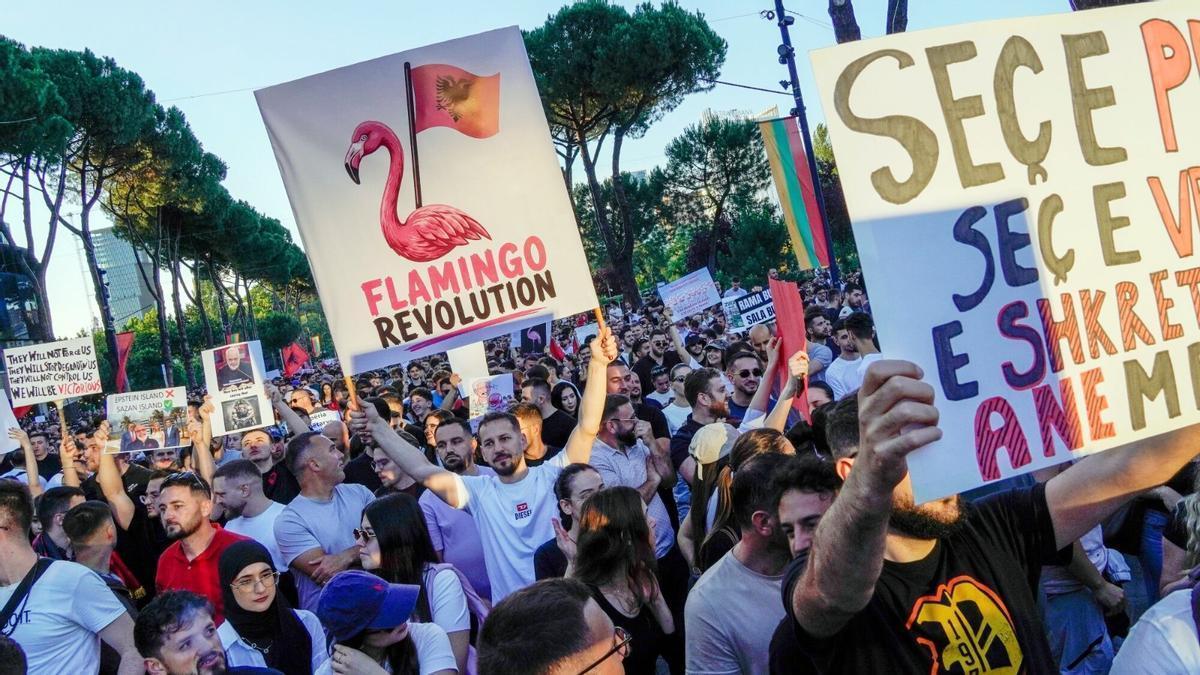 Rebelión popular en Albania contra los megaproyectos turísticos de Trump