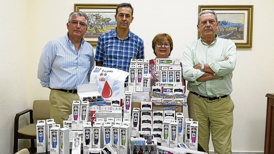 La Fundación Caja Badajoz colabora con los donantes