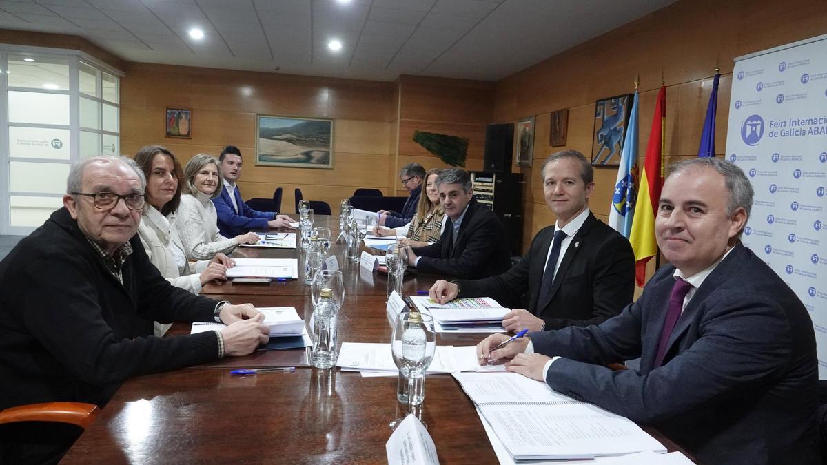 Reunión do Padroado Fundacion Semana Verde en Silleda.