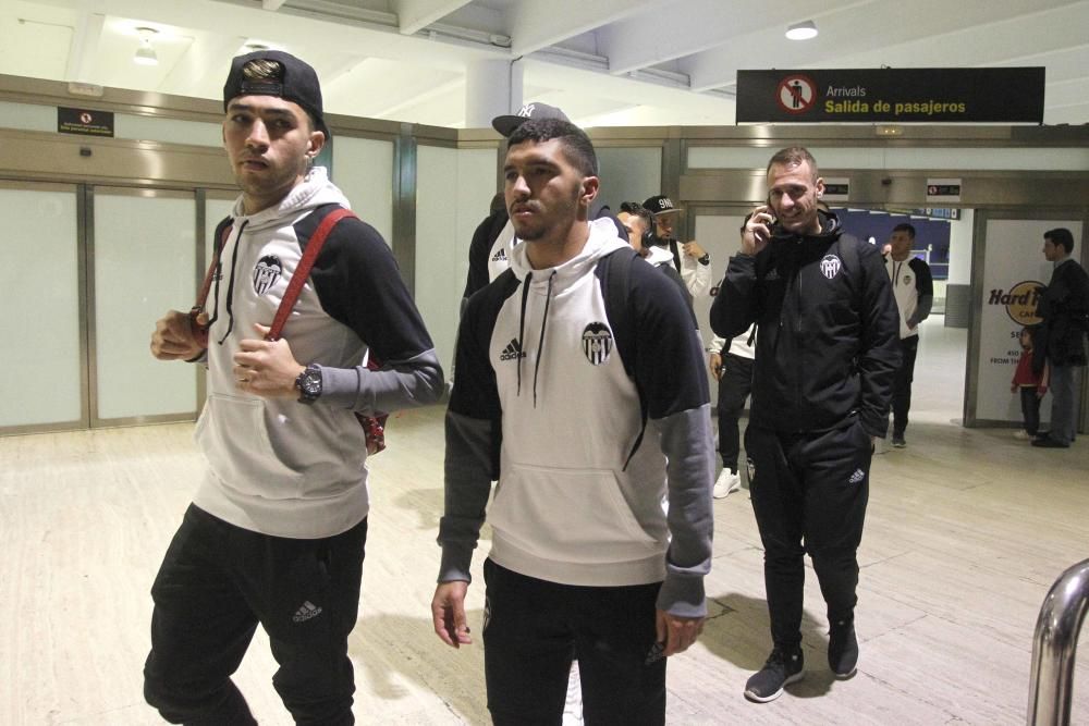 El Valencia ya está en Sevilla para el partido contra el Betis