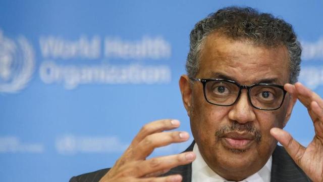 El director general de la OMS, Tedros Adhanom Ghebreyesus