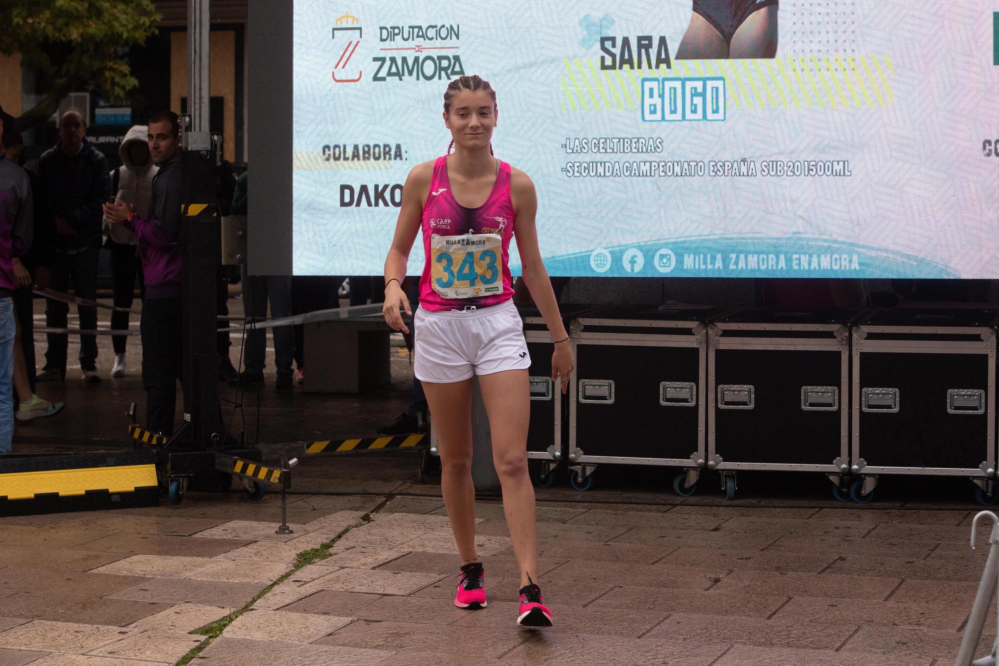 GALERÍA | La milla urbana de atletismo en Zamora, en imágenes