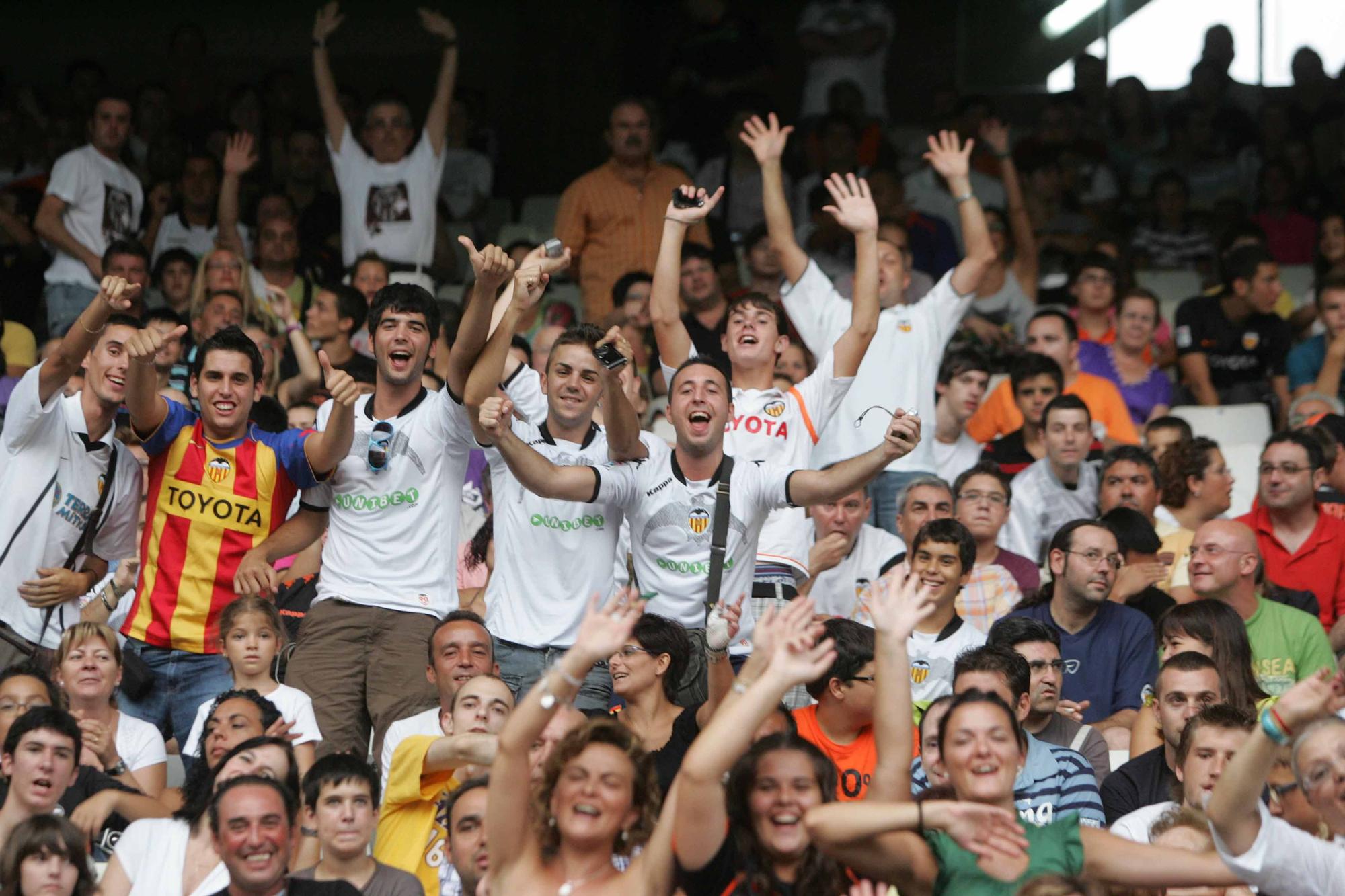 Imágenes, ya históricas, de la grada de Mestalla, que pueden volver pronto