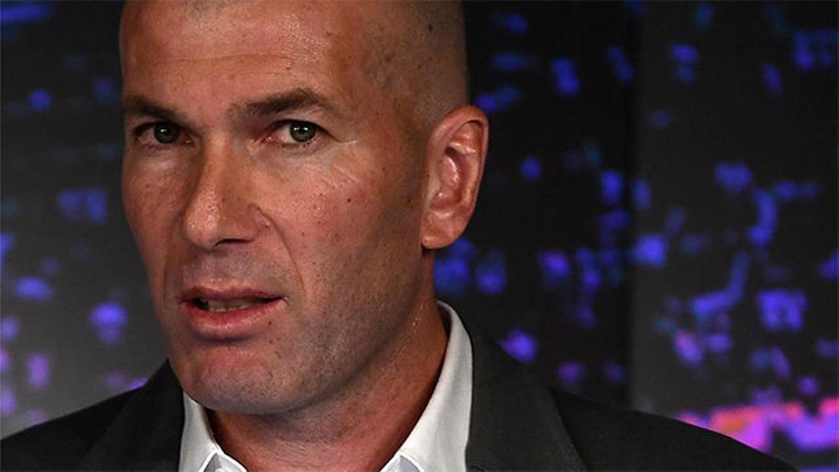 Zidane: "Quiero al Madrid aunque a alguno no le guste"