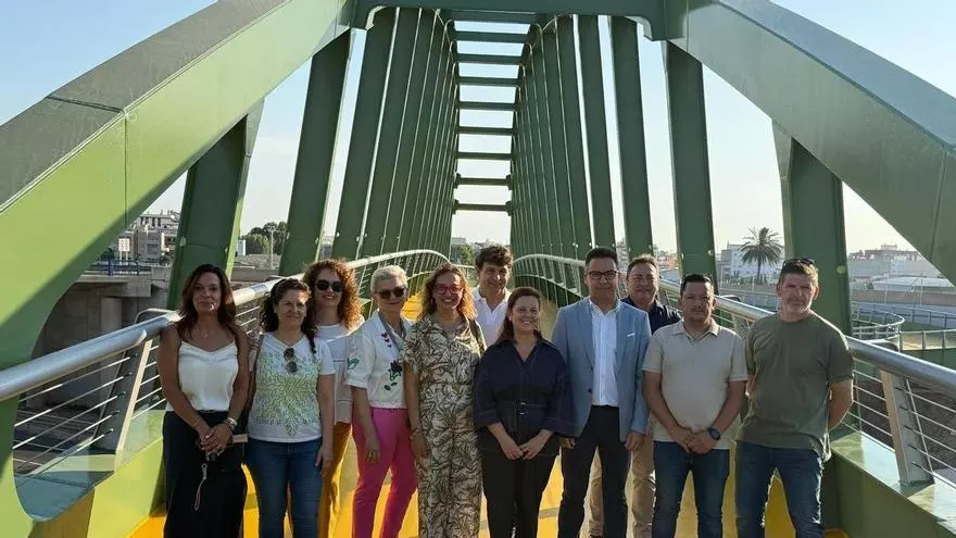 La diputación abre la pasarela entre Sueca y Fortaleny a ciclistas y peatones