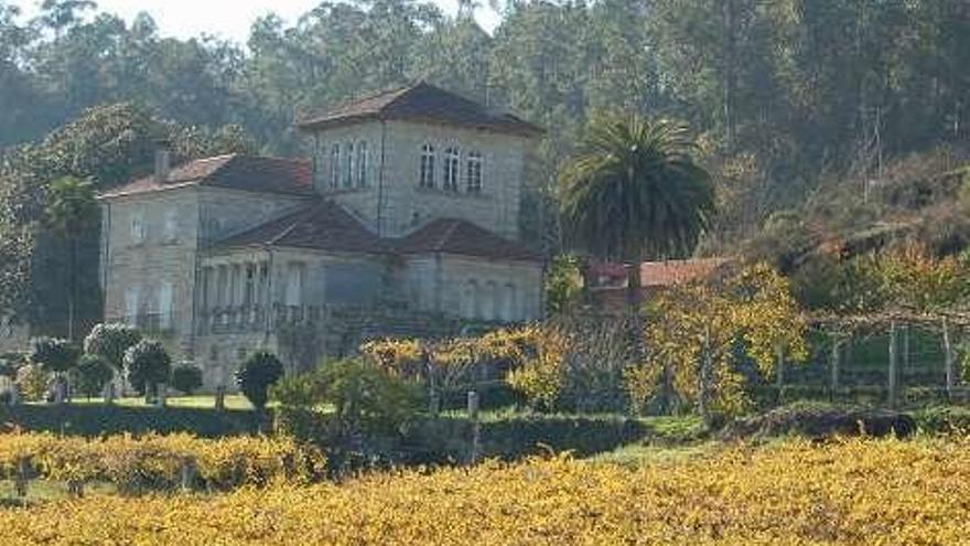 Vista de Pazo Piñeiro.