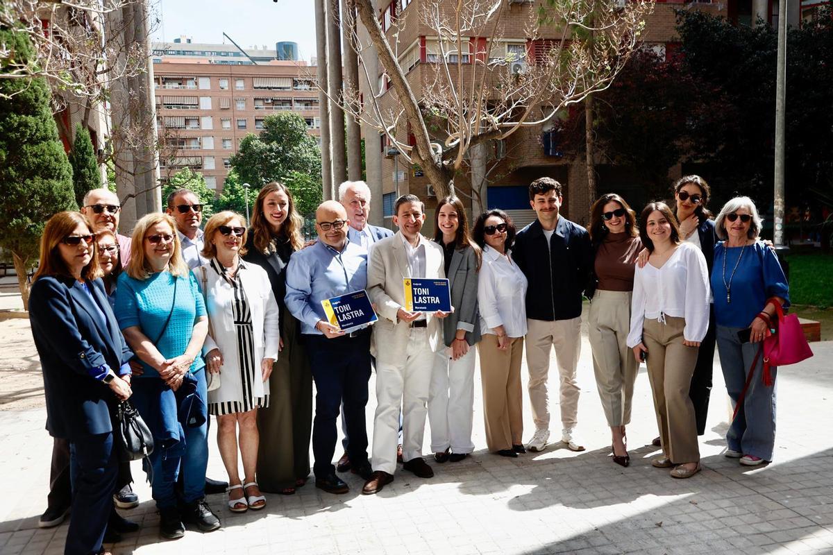 Familiares y amigos de Toni Lastra no faltaron a la cita
