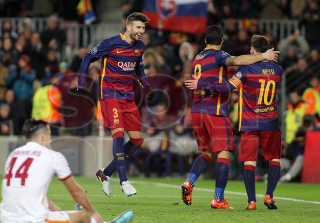 FC Barcelona, 6 - AS Roma, 1