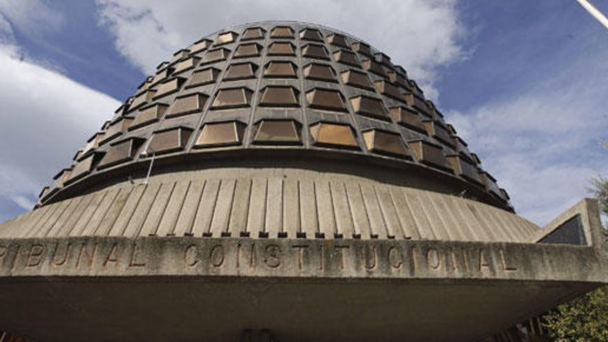 Imagen de la fachada del Tribunal Constitucional (TC).