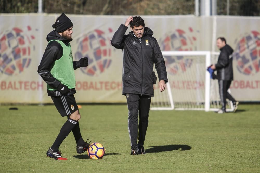 Entrenamiento del Real Oviedo