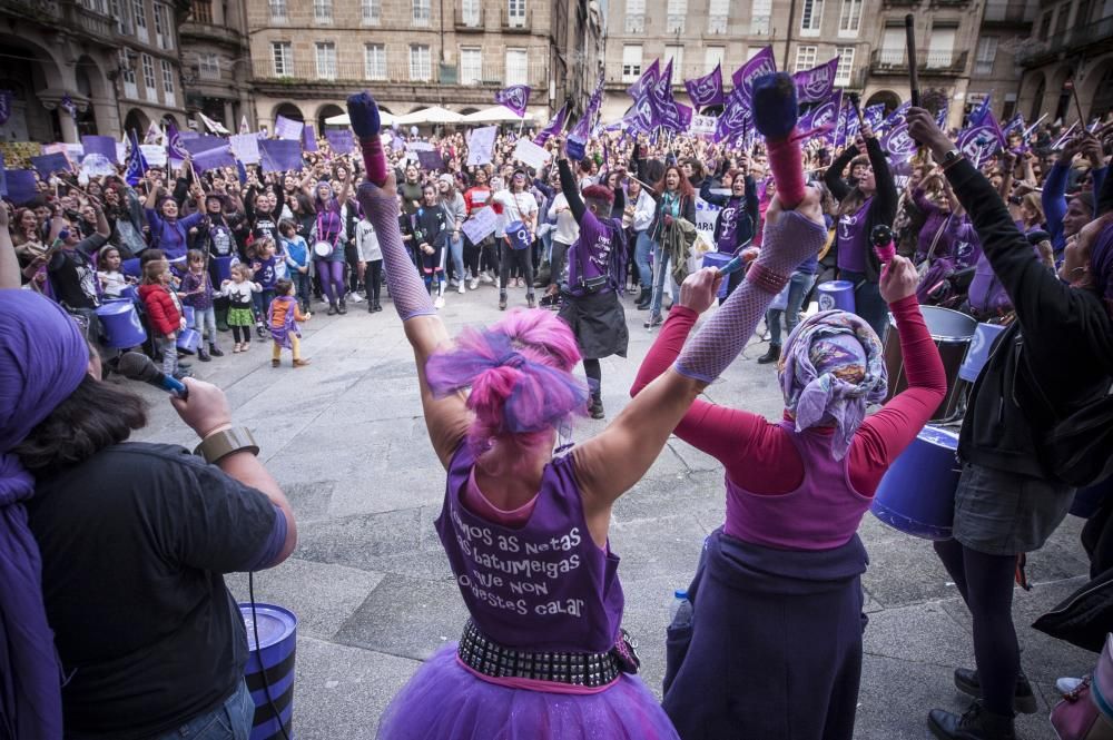 Las mejores imágenes del huelga en Ourense