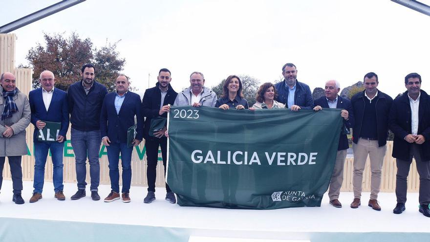 Cinco banderas verdes reconocen 214 acciones ambientales en la comarca