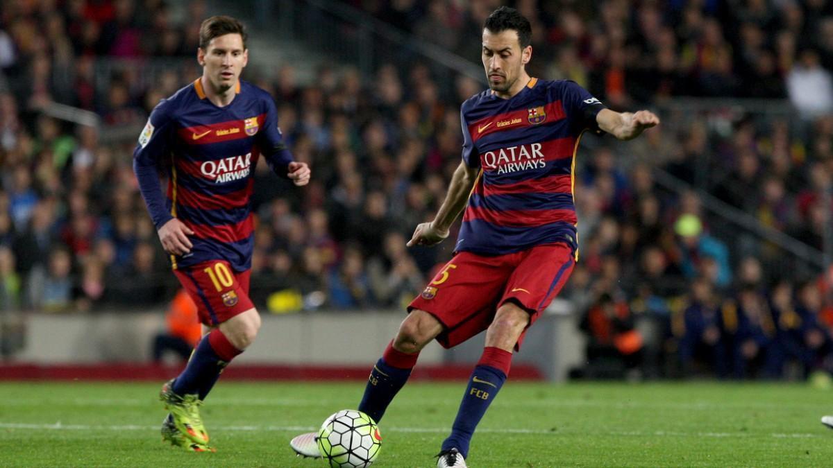 Busquets y Messi volverán a compartir equipo