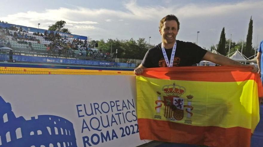 El Tenerife Másters logra seis medallas en la cita de Roma