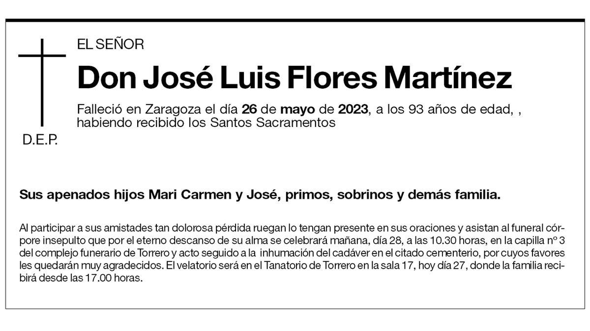 José Luis Flores Martínez