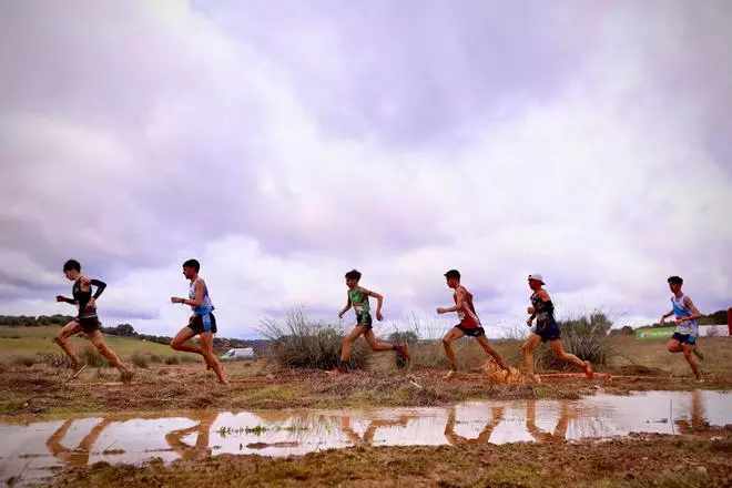 La primera jornada del Campeonato de España de campo a través, en imágenes