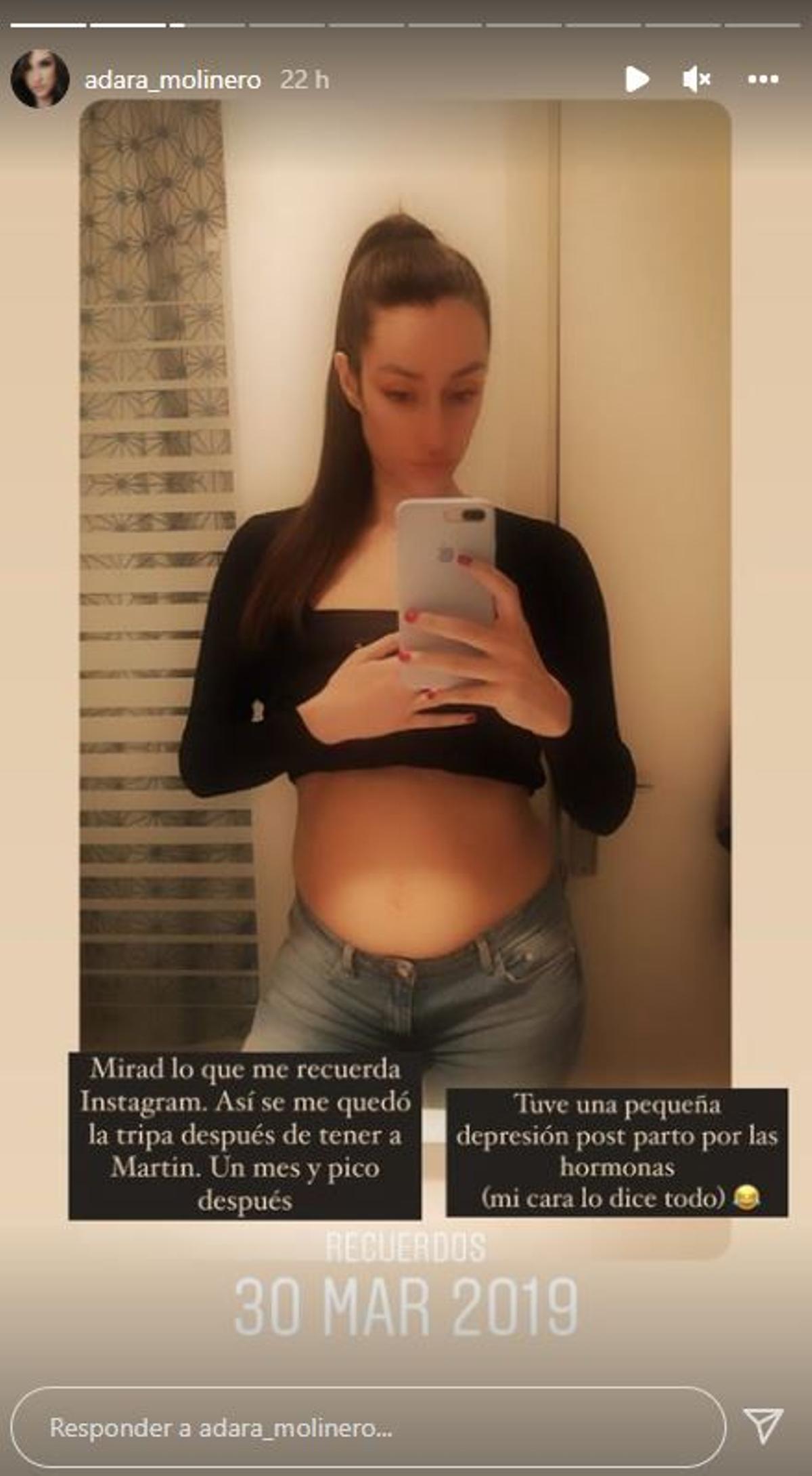 Adara cuenta su depresión post parto en Instagram