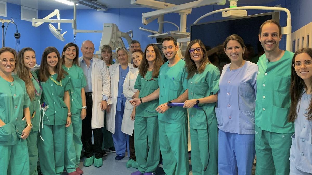 Equipo de la Unidad de Arritmias del servicio de Cardiología del Hospital Universitario Miguel Servet de Zaragoza.