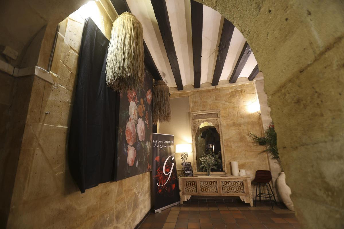 Hall principal del palacio, que ha mantenido toda su estructura original