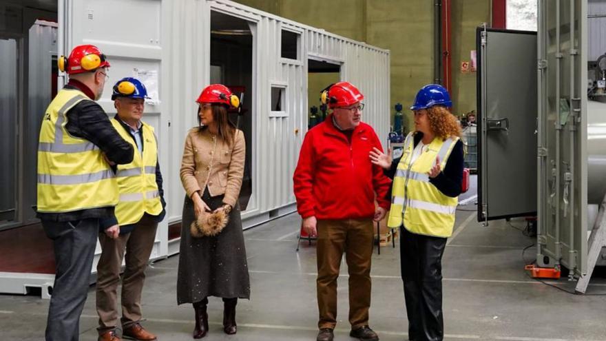 La directora xeral de FP visita Genesal en Bergondo