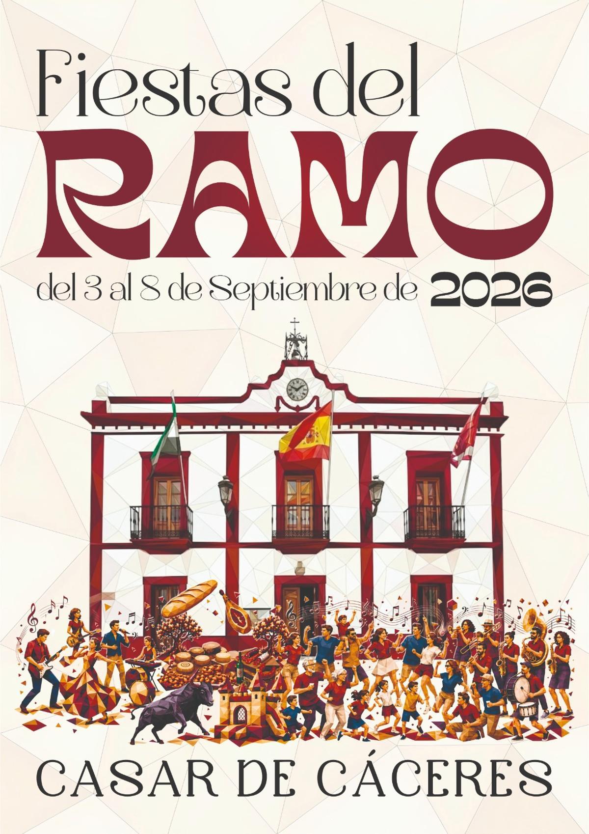 Cartel de las Fiestas del Ramo 2026.