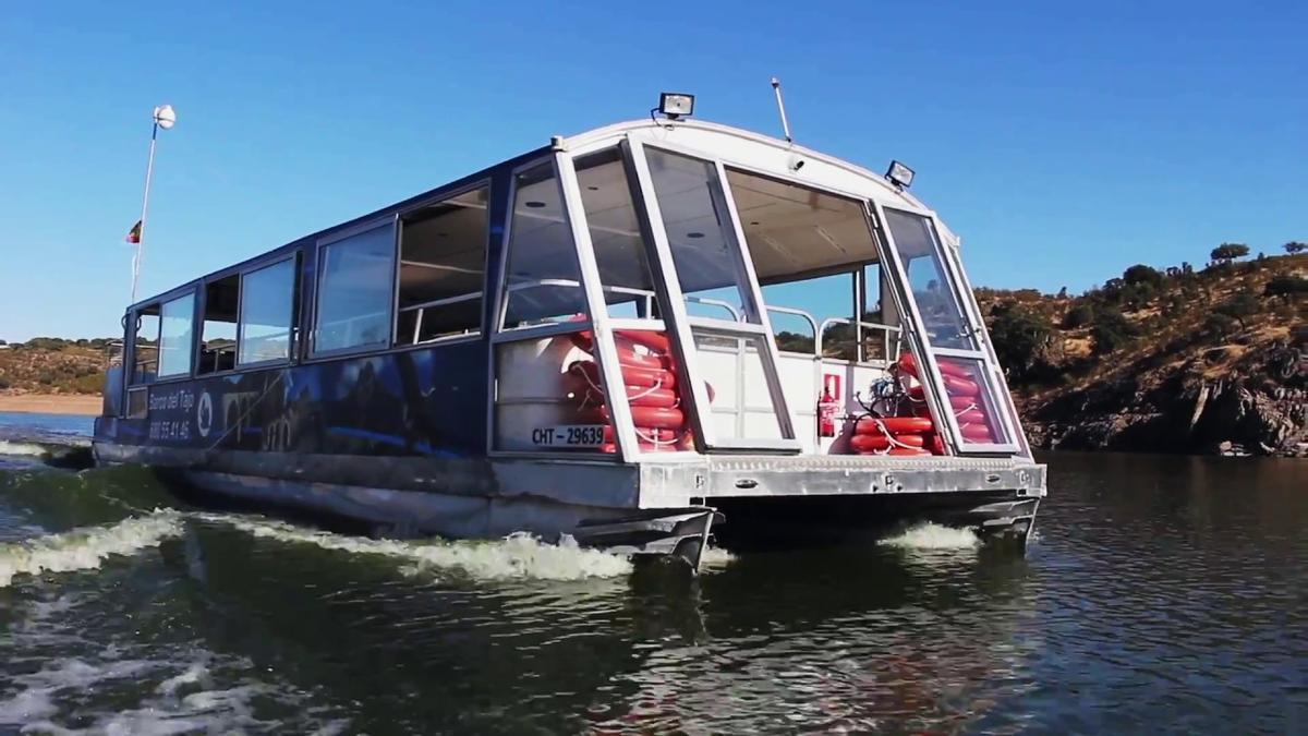 Paseo fluvial en el Barco del Tajo Ceclavín – Canchos de Ramiro.