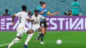 Ghana - Uruguay | El posible penalti a Cavani no pitado