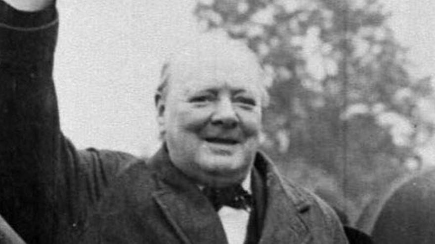 El primer ministro británico Winston Churchill.