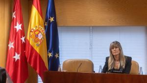Archivo - Imagen de archivo de la mujer del presidente del Gobierno, Begoña Gómez, durante la comisión de investigación de la Asamblea de Madrid el pasado noviembre.