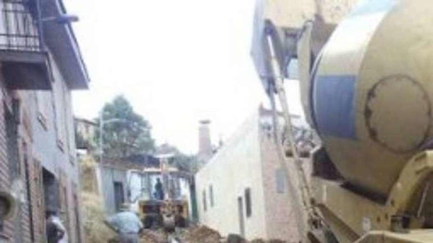 Actuación en un pueblo zamorano con cargo al plan de obras.