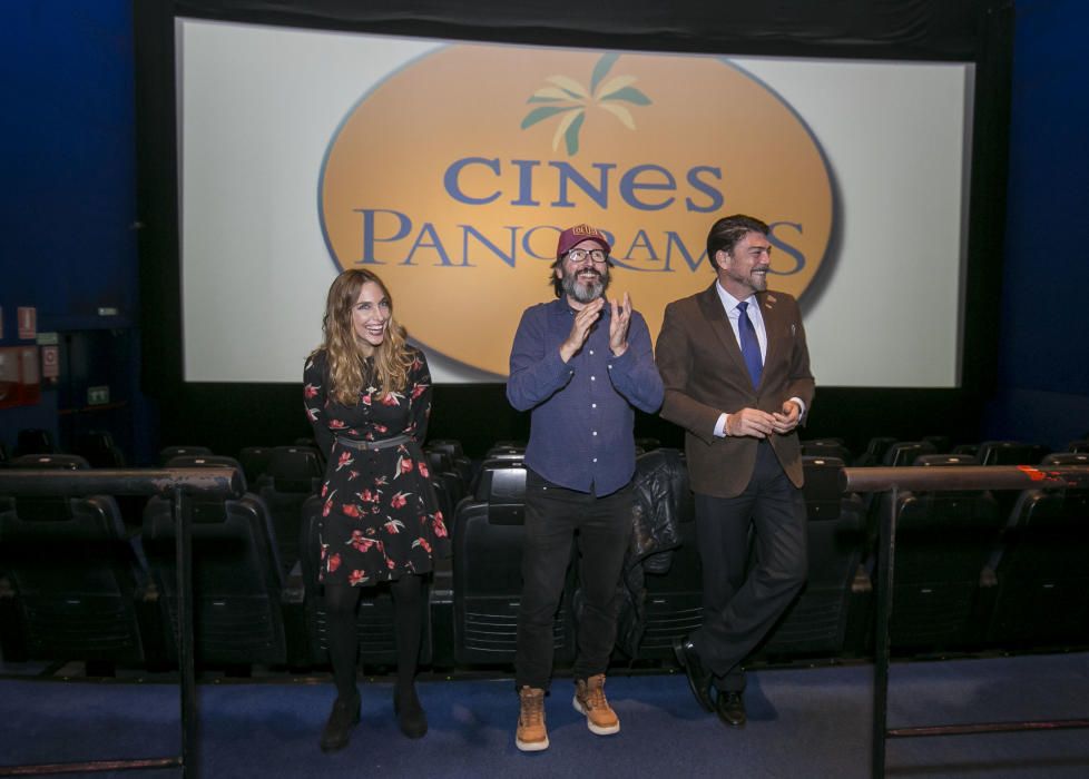 Proyección de la película Fishbone en los cines Panoramis de Alicante