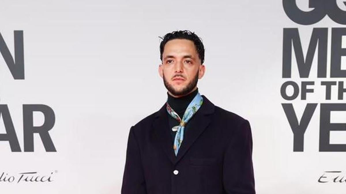 C. Tangana, en la alfombra roja de los GQ Men Of The Year 2023.