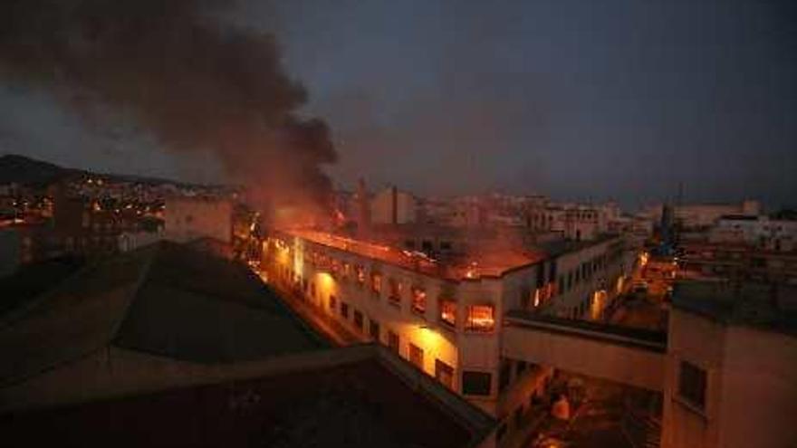 El complejo se incendió el pasado 6 de octubre.