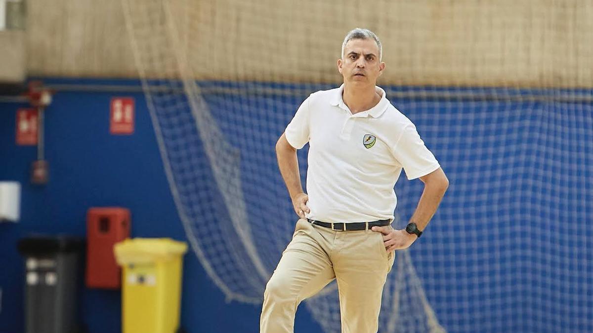 Víctor Quintero, entrenador del Nueces de Ronda Atlético Torcal.