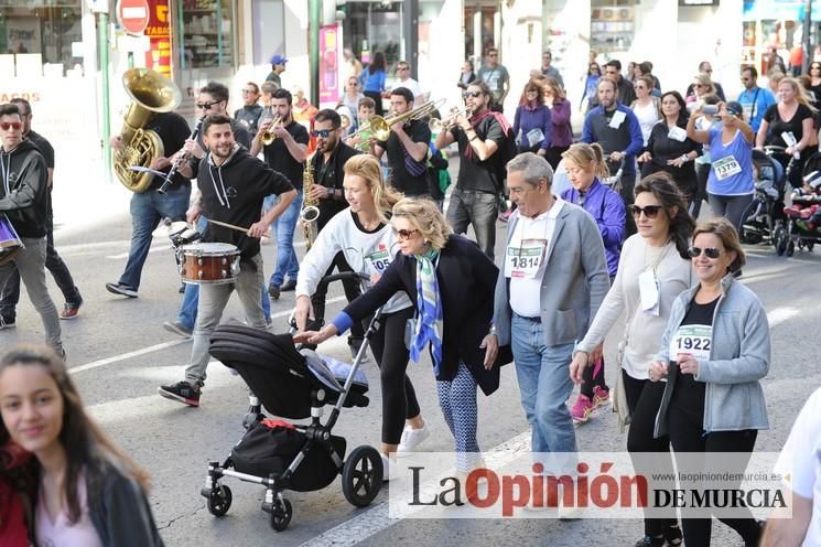 2.000 personas marchan contra el cáncer en Murcia