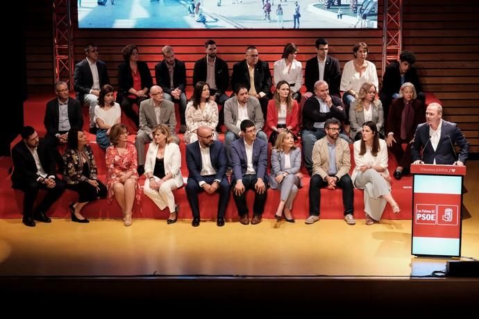Presentación de la candidatura del PSC-PSOE al Ayuntamiento de Las Palmas de Gran Canaria