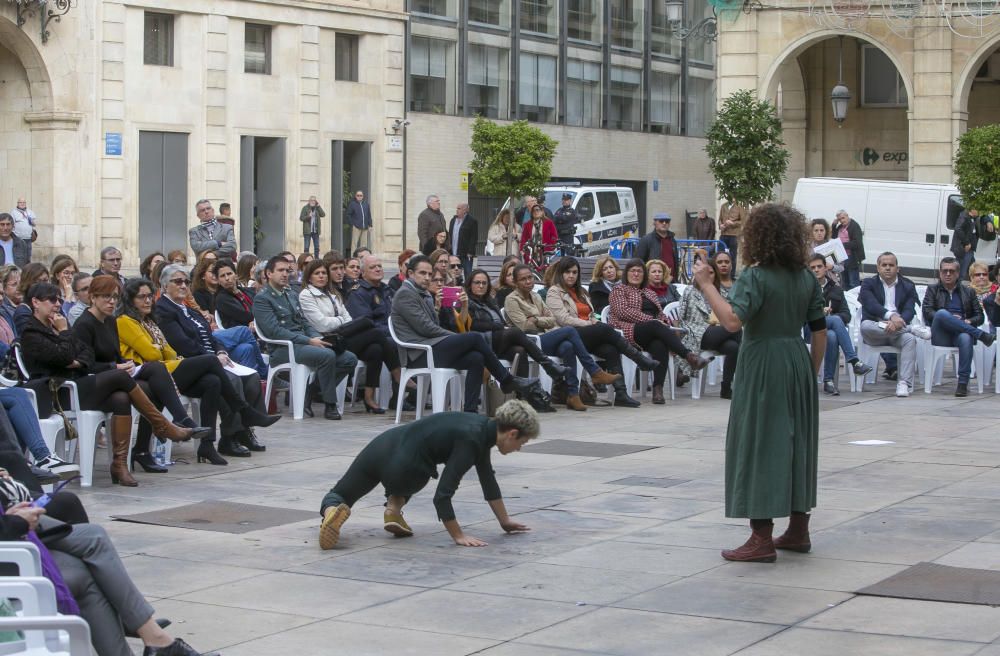 Actos contra la violencia de género en Alicante