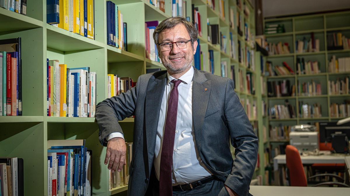 El conseller de Política Lingüística, Francesc Xavier Vila.