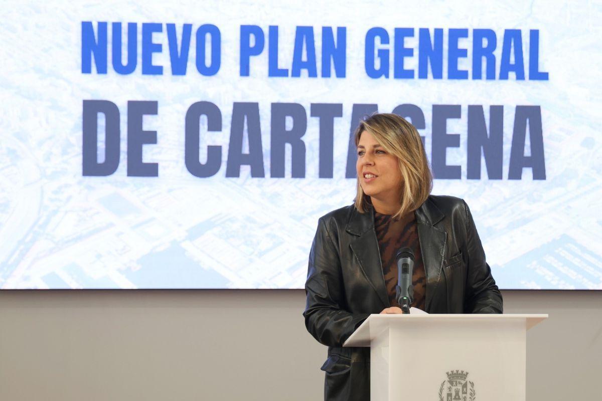 La alcaldesa, Noelia Arroyo, presenta las propuestas del Gobierno para el Plan General de Ordenación Urbana de Cartagena