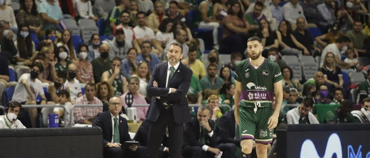 Ibon Navarro, entrenador del Unicaja.