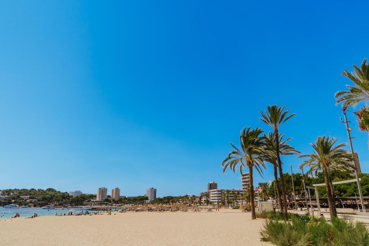 Una imagen de la playa de Magaluf.