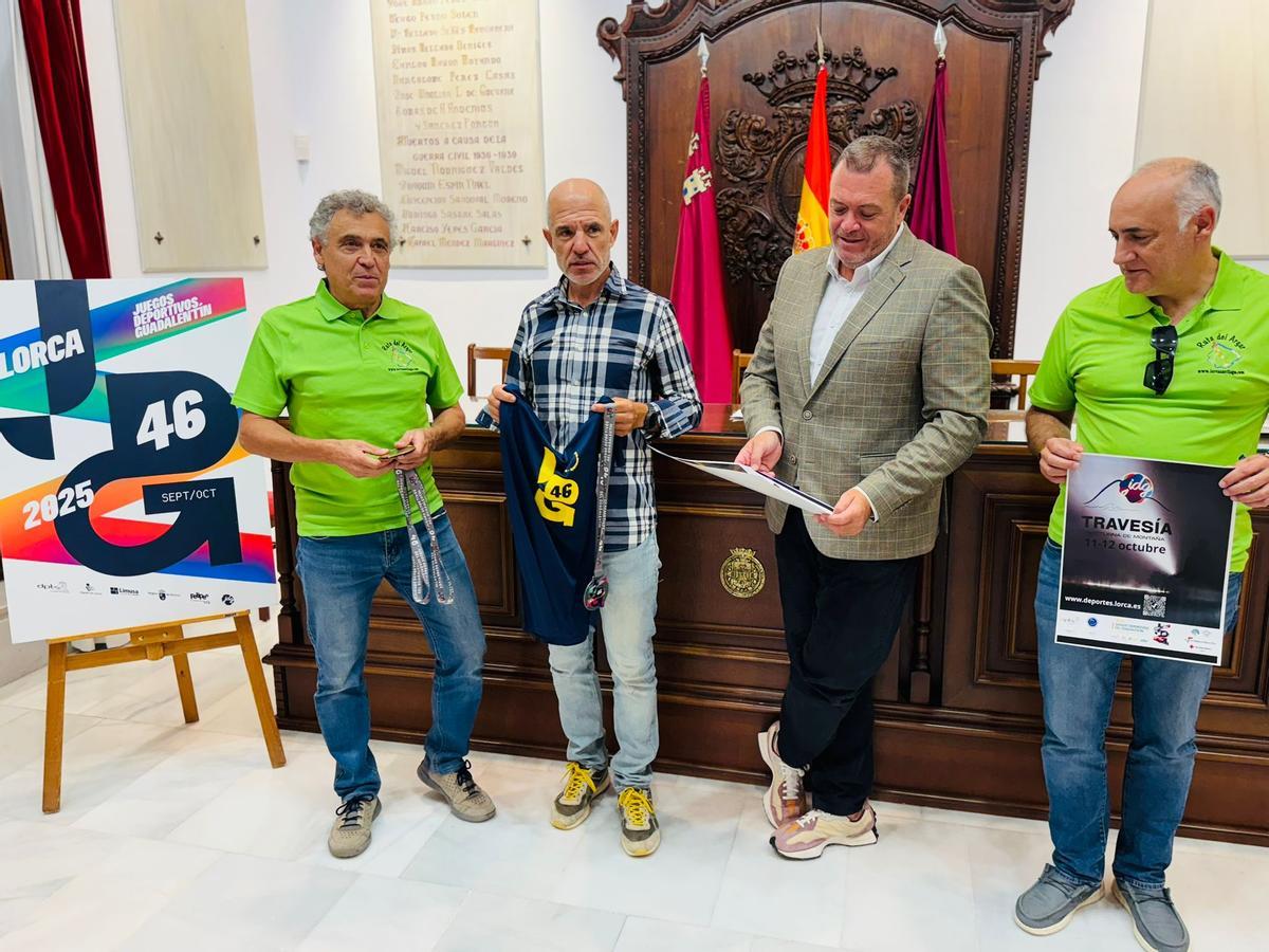 Presentación de la travesía, este viernes.