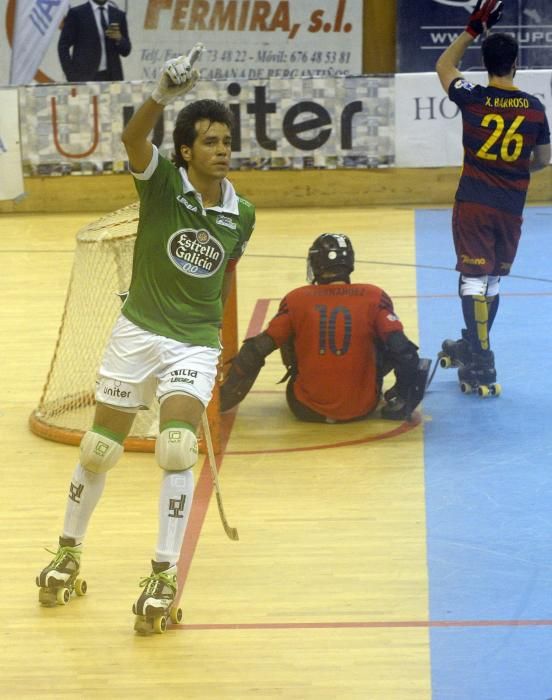 Empate del Liceo ante el Barça en Riazor