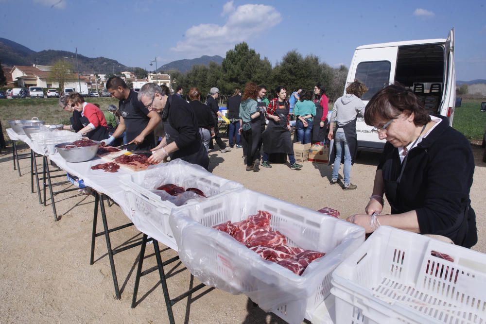 Fira de la matança del porc a la Cellera de Ter