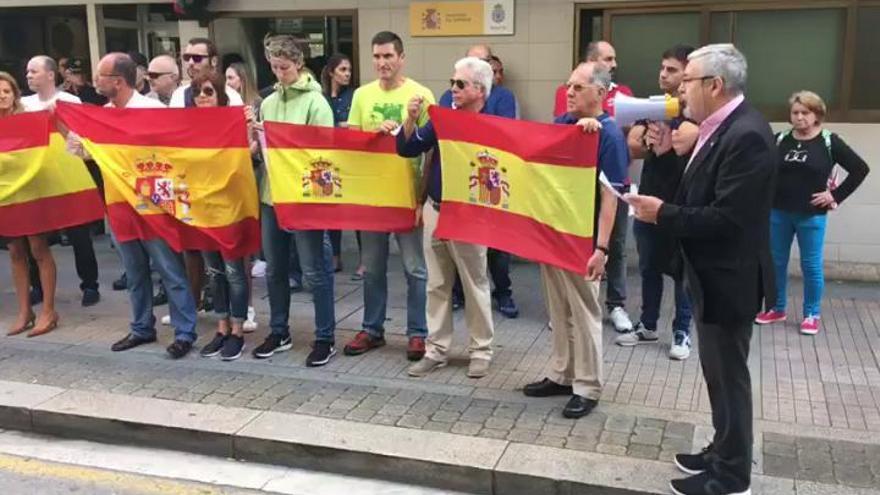 Concentraciones de policías en Vigo y Pontevedra por Cataluña