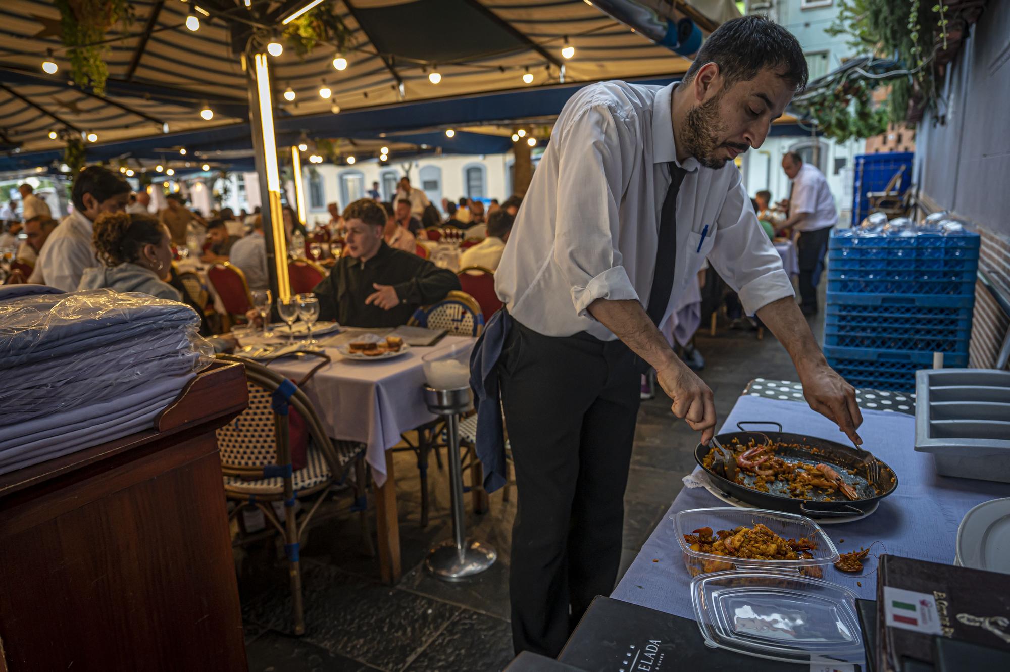 Envases para comida sobrante en restaurantes