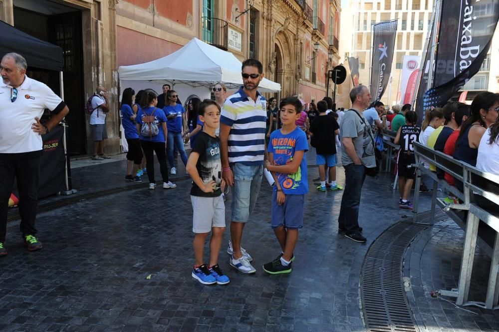 Baloncesto 3x3 en la Plaza Belluga