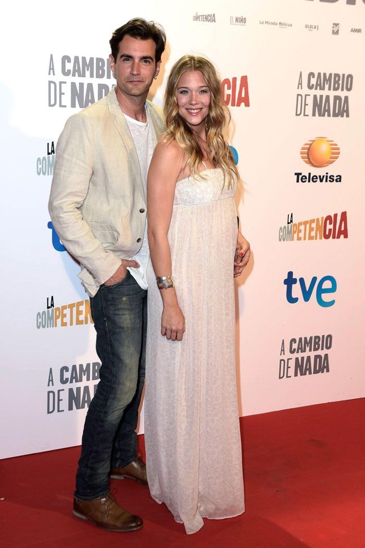 Estreno de 'A cambio de nada', Patricia Montero y Alex Adrover