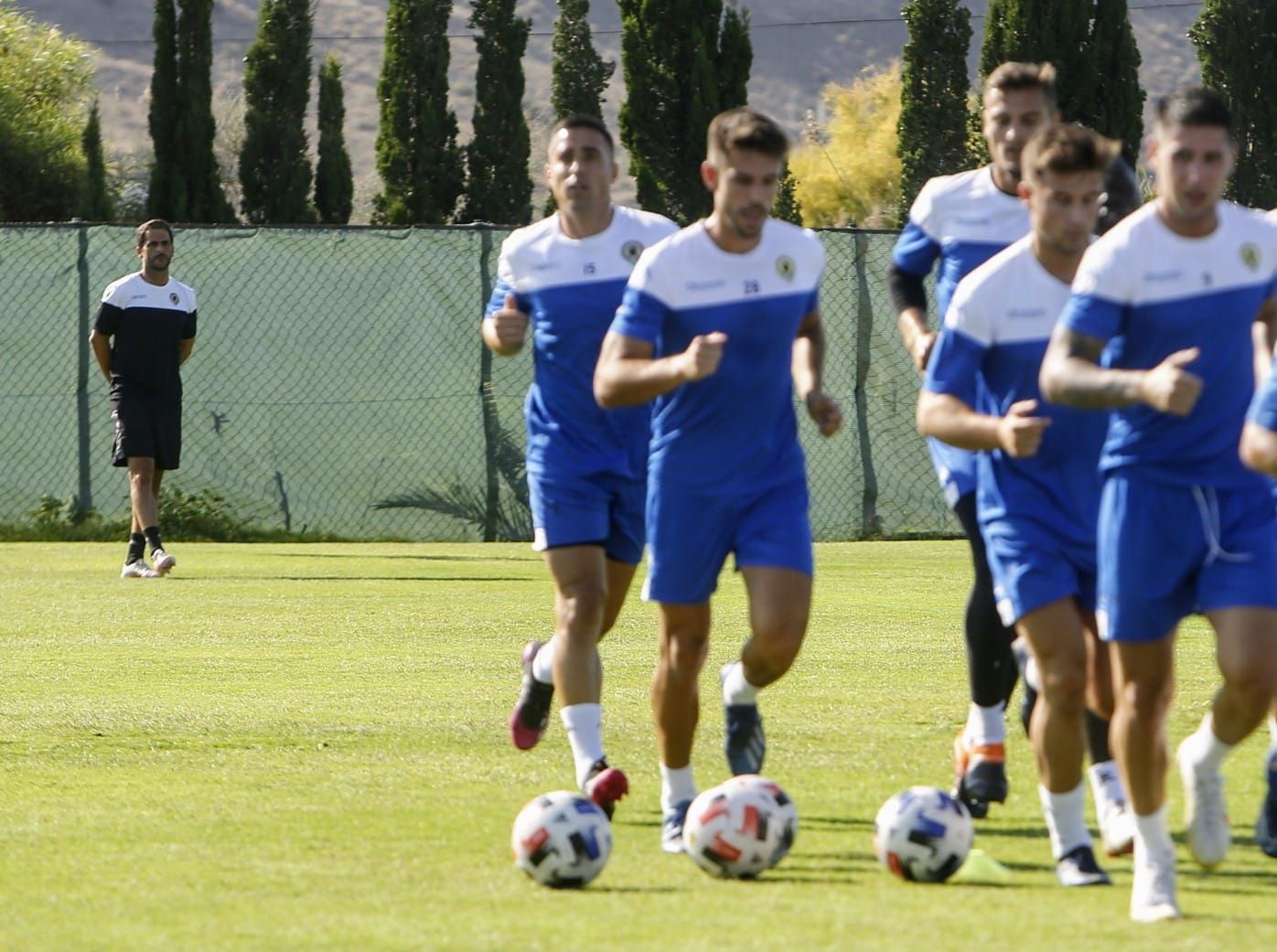 El Hércules vuelve a entrenar en Fontcalent cuatro años después