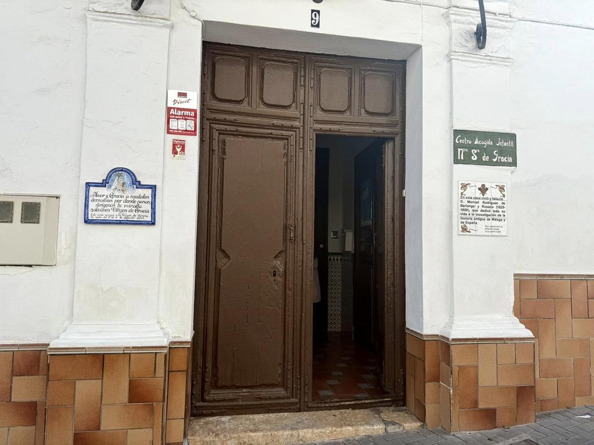 En esta casa de calle Alcaucín, en Alhaurín El Grande, murió en 1909 Manuel Rodríguez de Berlanga.